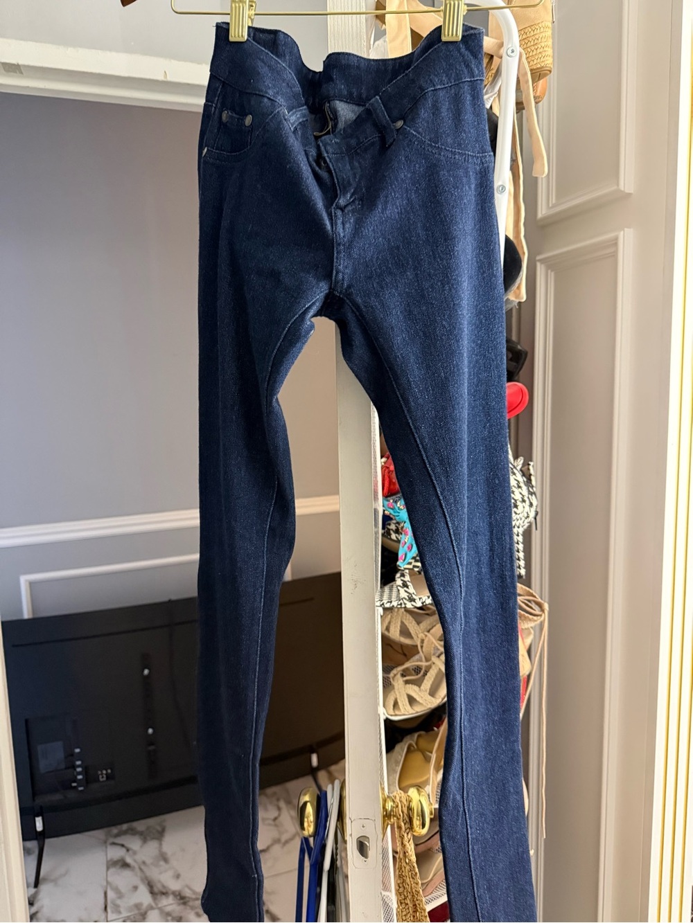 Highway Jeans Women's Navy Skinny Stretch Jeans